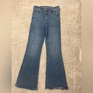 American Eagle Outfitters Light Blue Flare Jeans